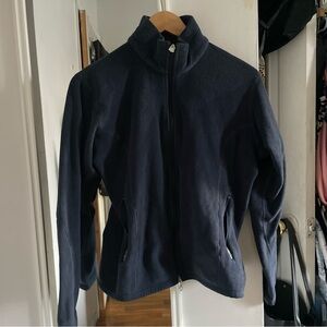 Vintage Nike Navy Blue Full Zip Sweatshirt